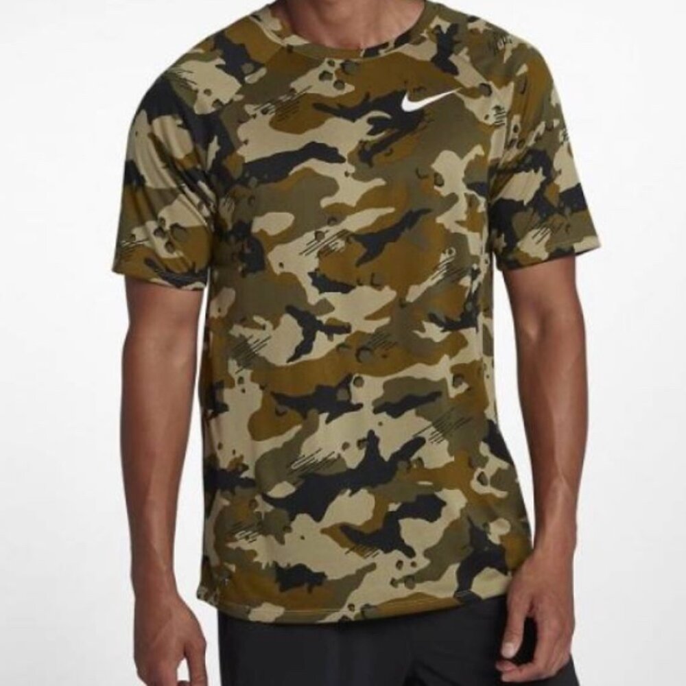Nike Dry-Fit Camo AOP T-shirt Mens XL